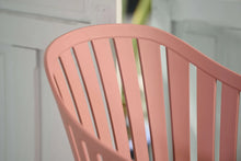 Cargar imagen en el visor de la galería, Pack de 2 sillas de exterior rosas plástico reciclado Nassau