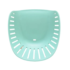 Pack de 2 sillas de exterior azul turquesa plástico reciclado Duraocean