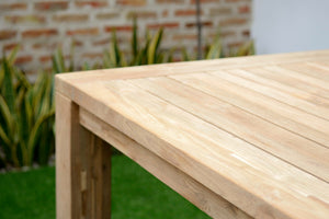 Mesa de exterior de madera 300X110 Jambi