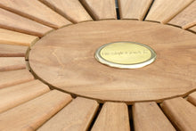 Cargar imagen en el visor de la galería, Mesa de exterior de madera redonda 150 cm Komodo Sydney