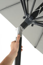 Cargar imagen en el visor de la galería, Parasol redondo de aluminio y acero