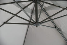 Cargar imagen en el visor de la galería, Parasol cuadrado de aluminio y acero Cantiliver